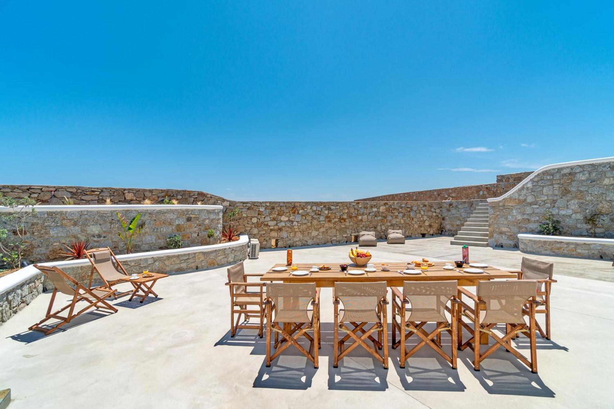 Le Ciel Suites & Villas Mykonos Town Bagian luar foto