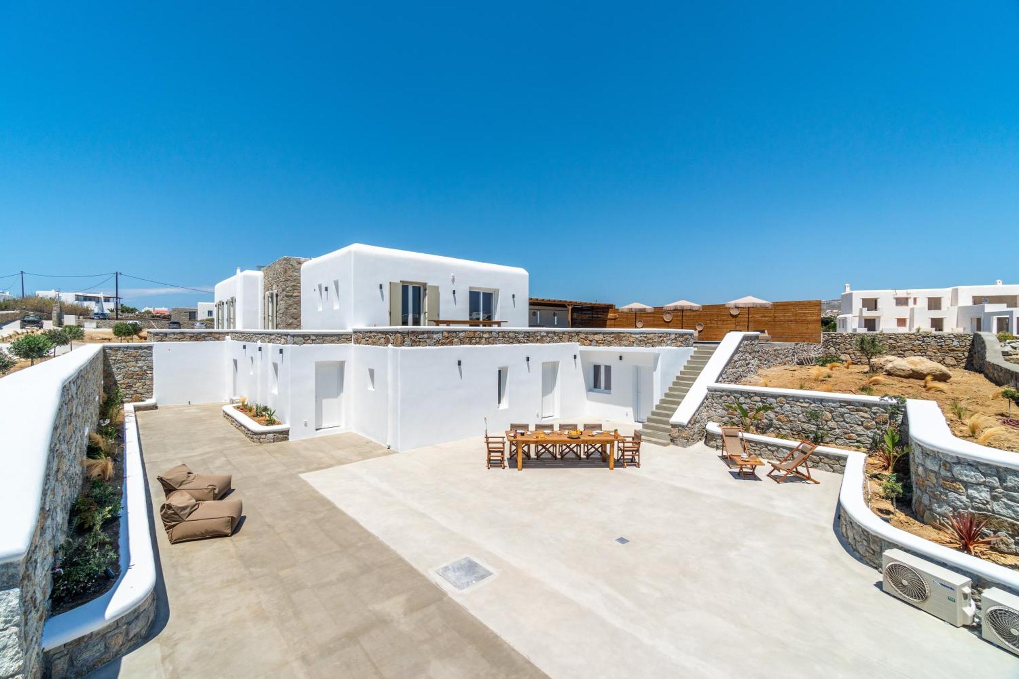 Le Ciel Suites & Villas Mykonos Town Bagian luar foto