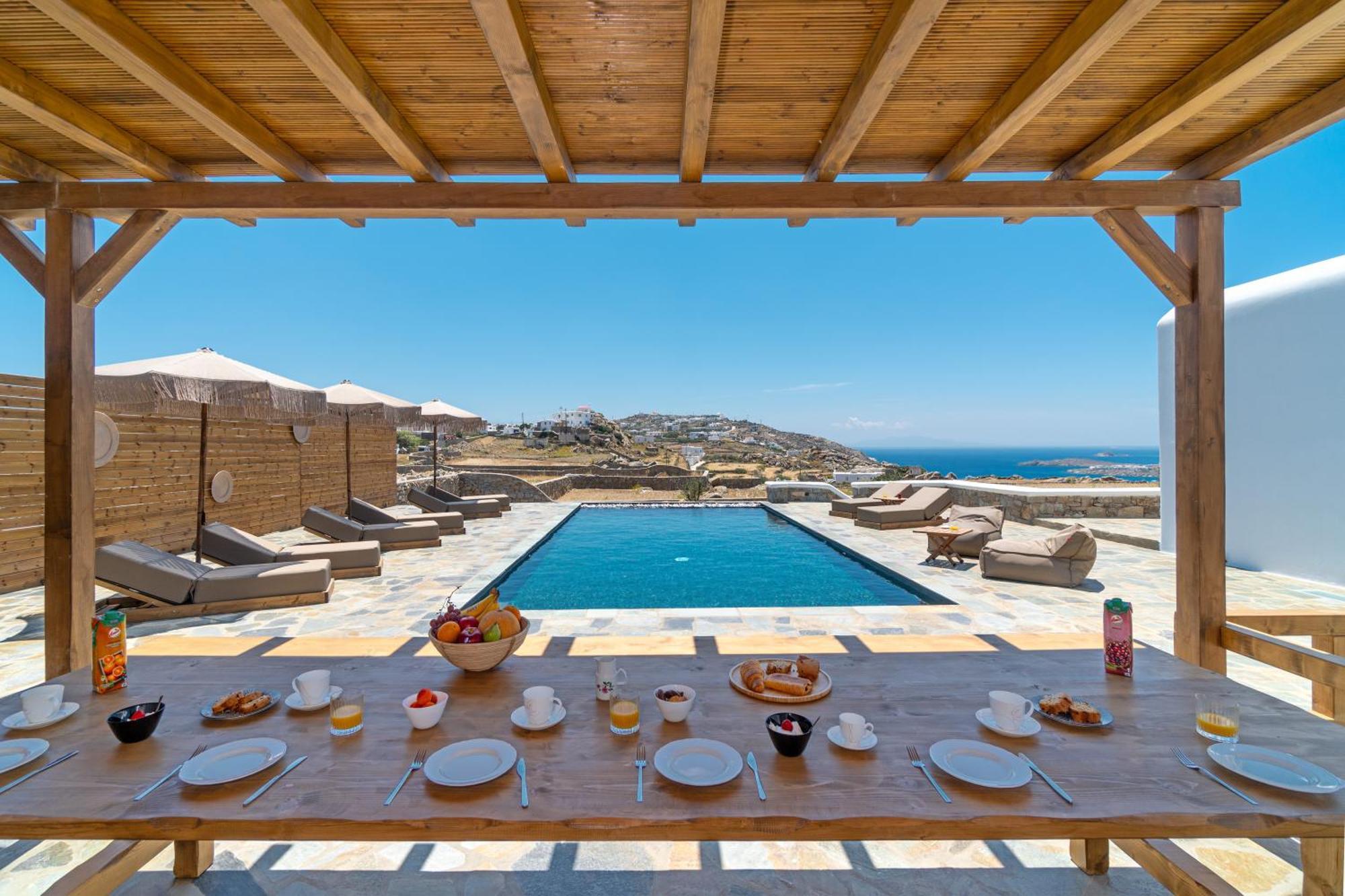 Le Ciel Suites & Villas Mykonos Town Bagian luar foto