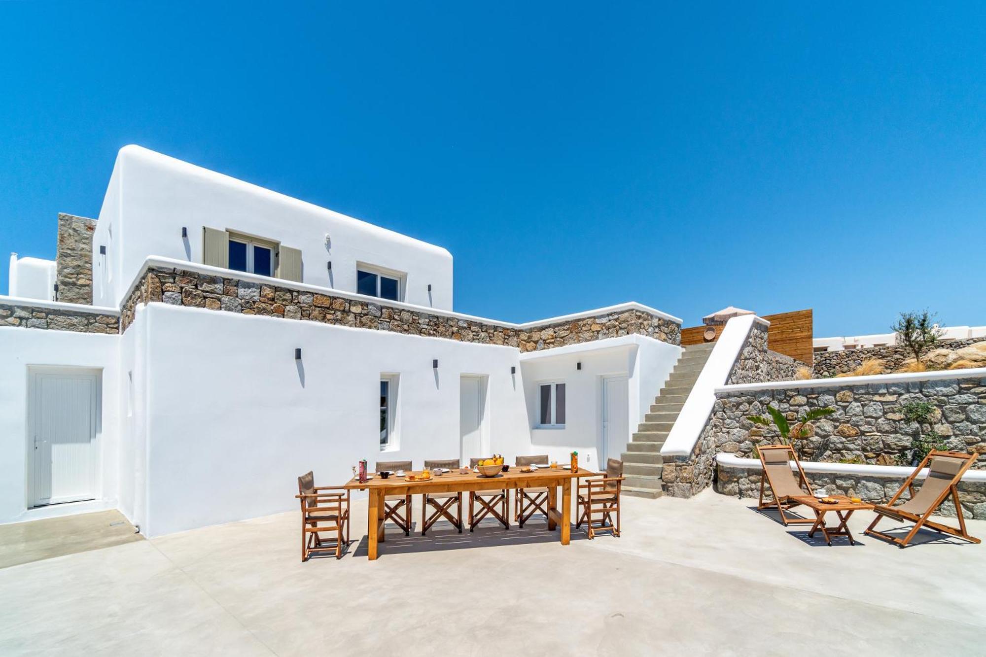 Le Ciel Suites & Villas Mykonos Town Bagian luar foto