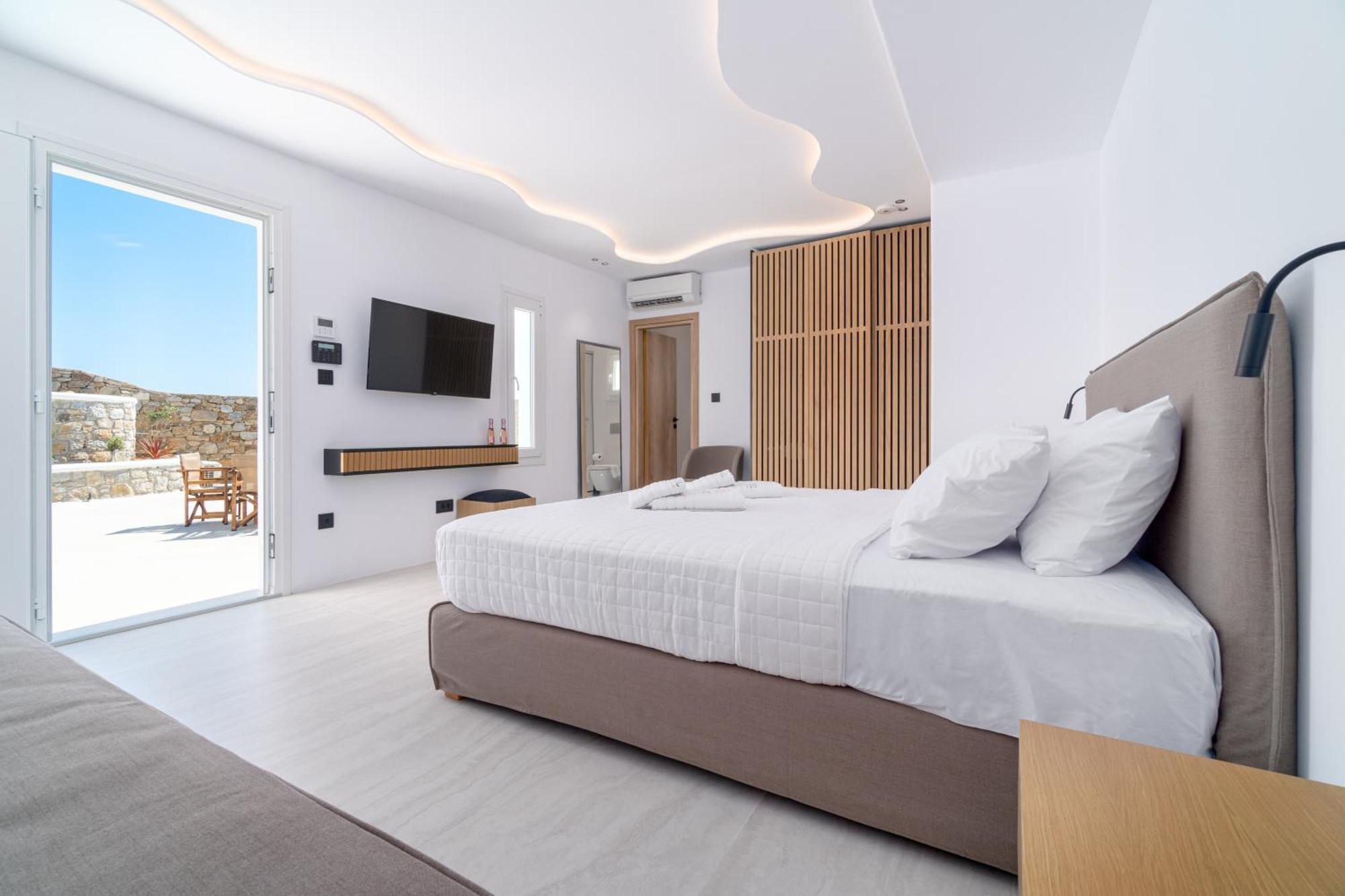 Le Ciel Suites & Villas Mykonos Town Bagian luar foto