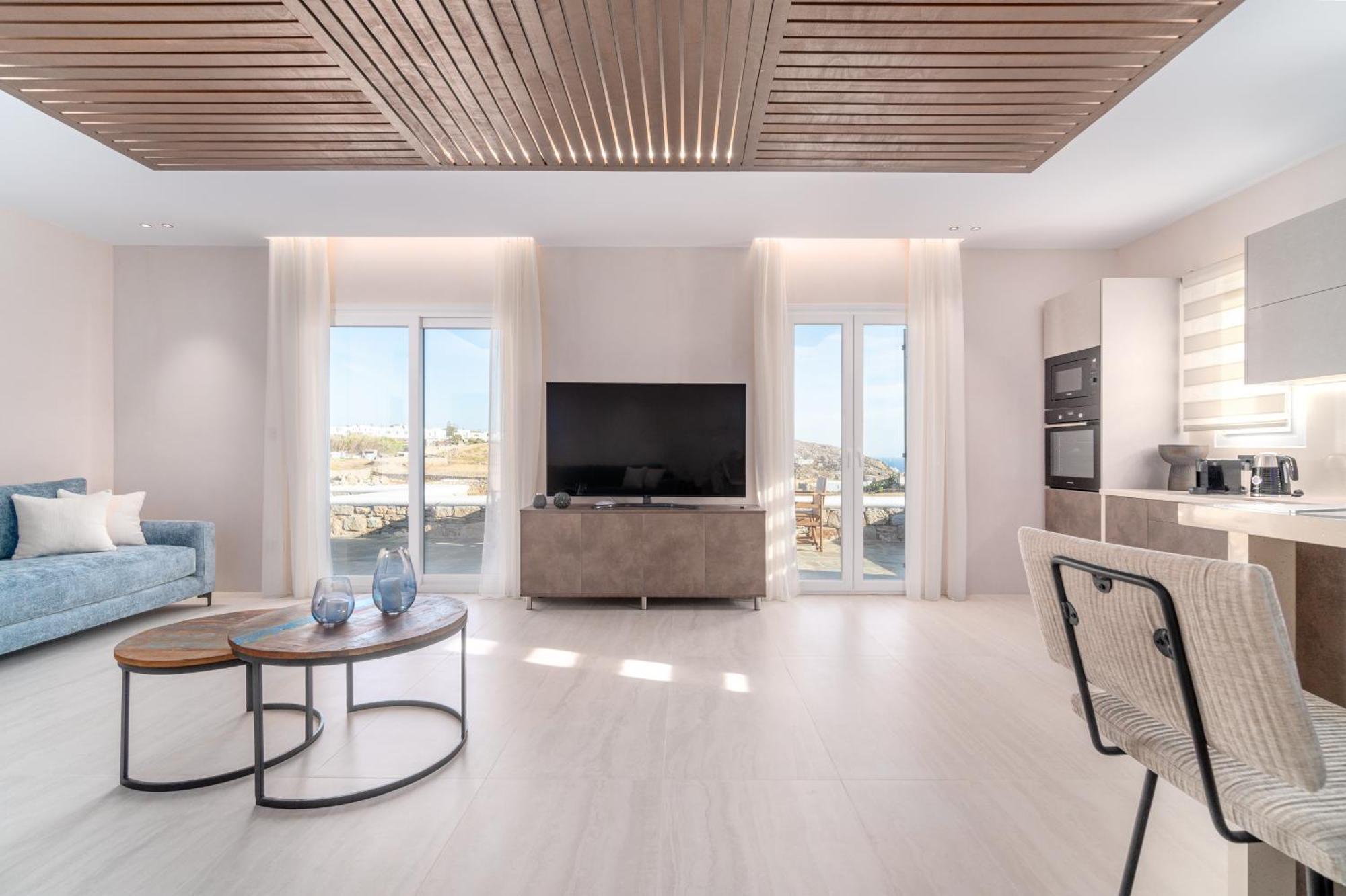 Le Ciel Suites & Villas Mykonos Town Bagian luar foto